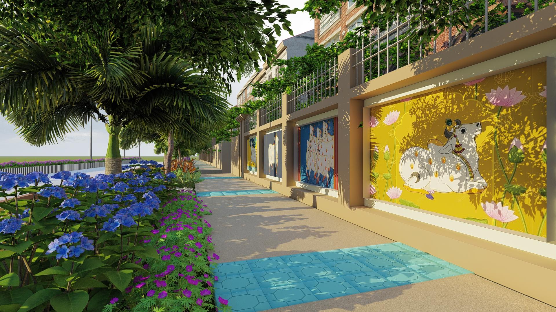 Mahatma Gandhi Marg (Tulsi Das Statue To Cmp College)